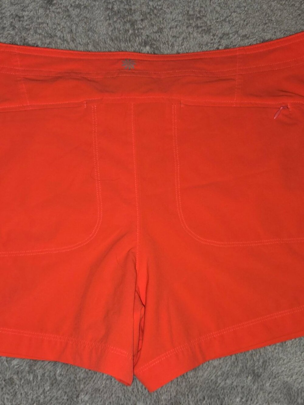 Athleta Costa Short – EUC – Women’s Size 12 – Bright Orange - Picture 4 of 6